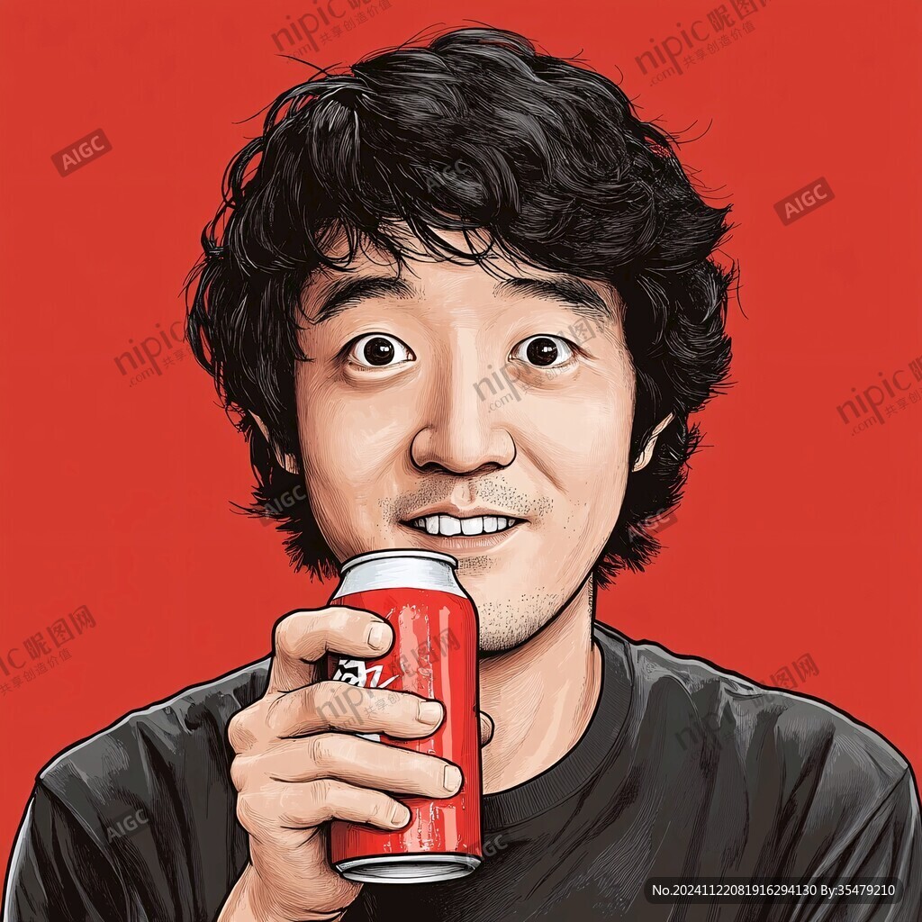 写实人物插画