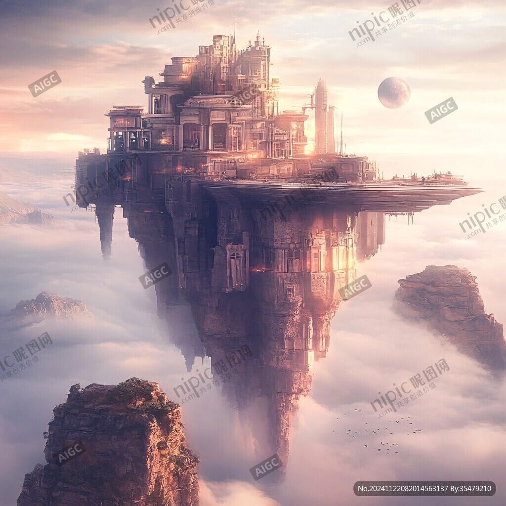 幻想的外星建筑