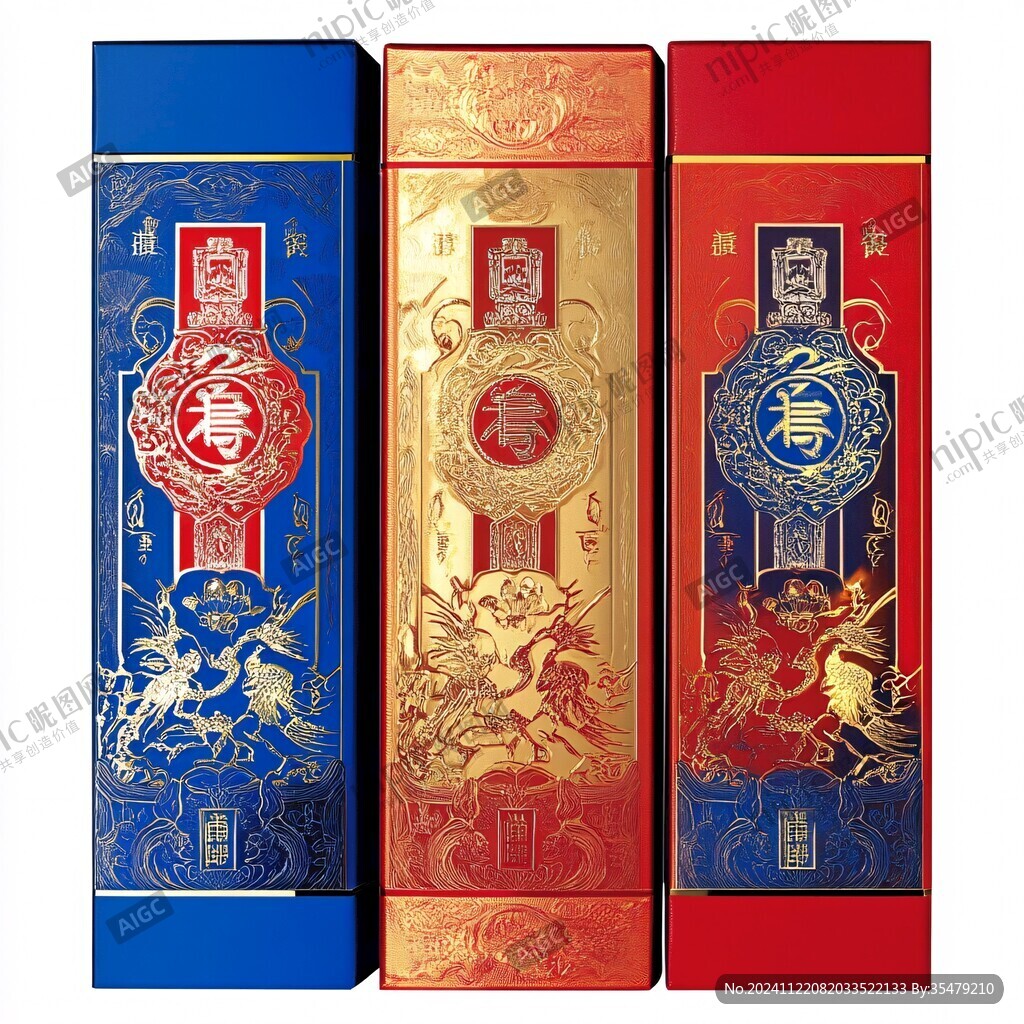 烫金白酒包装