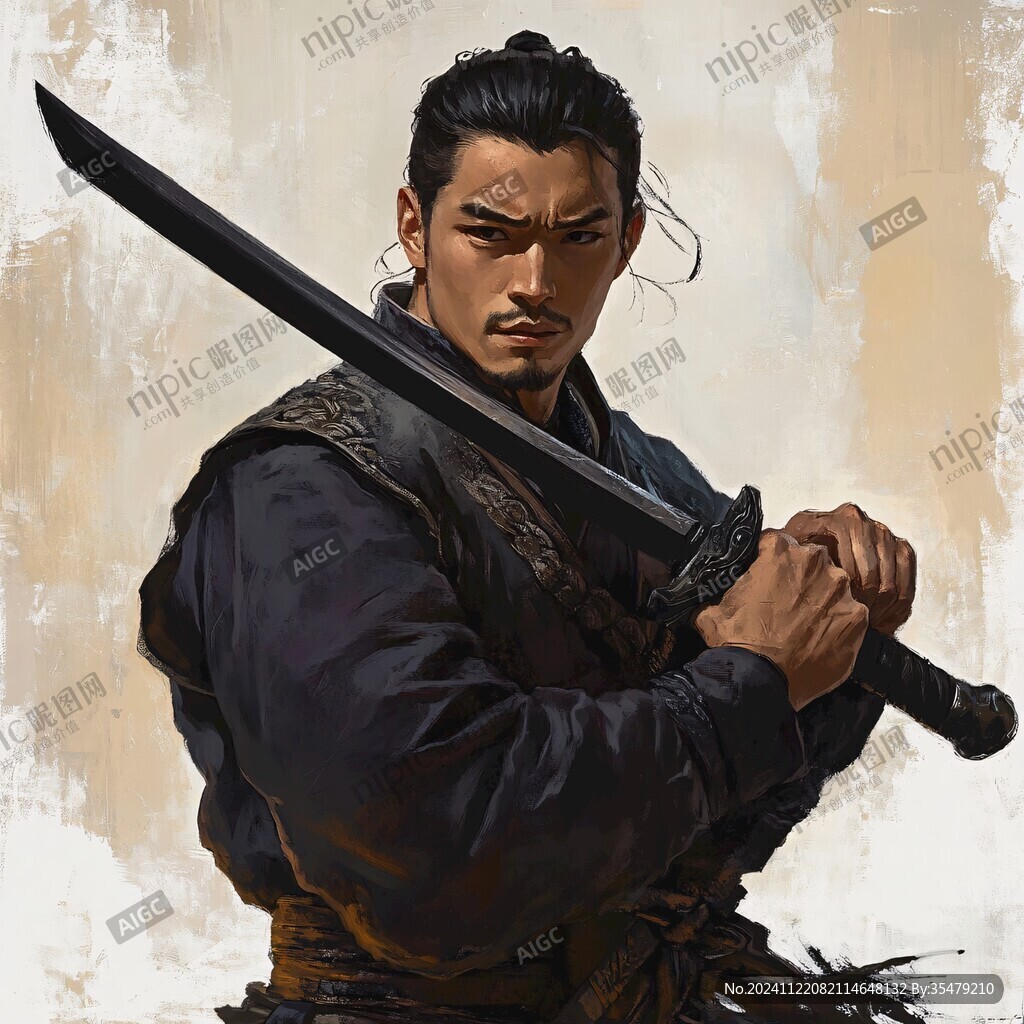 武士插画