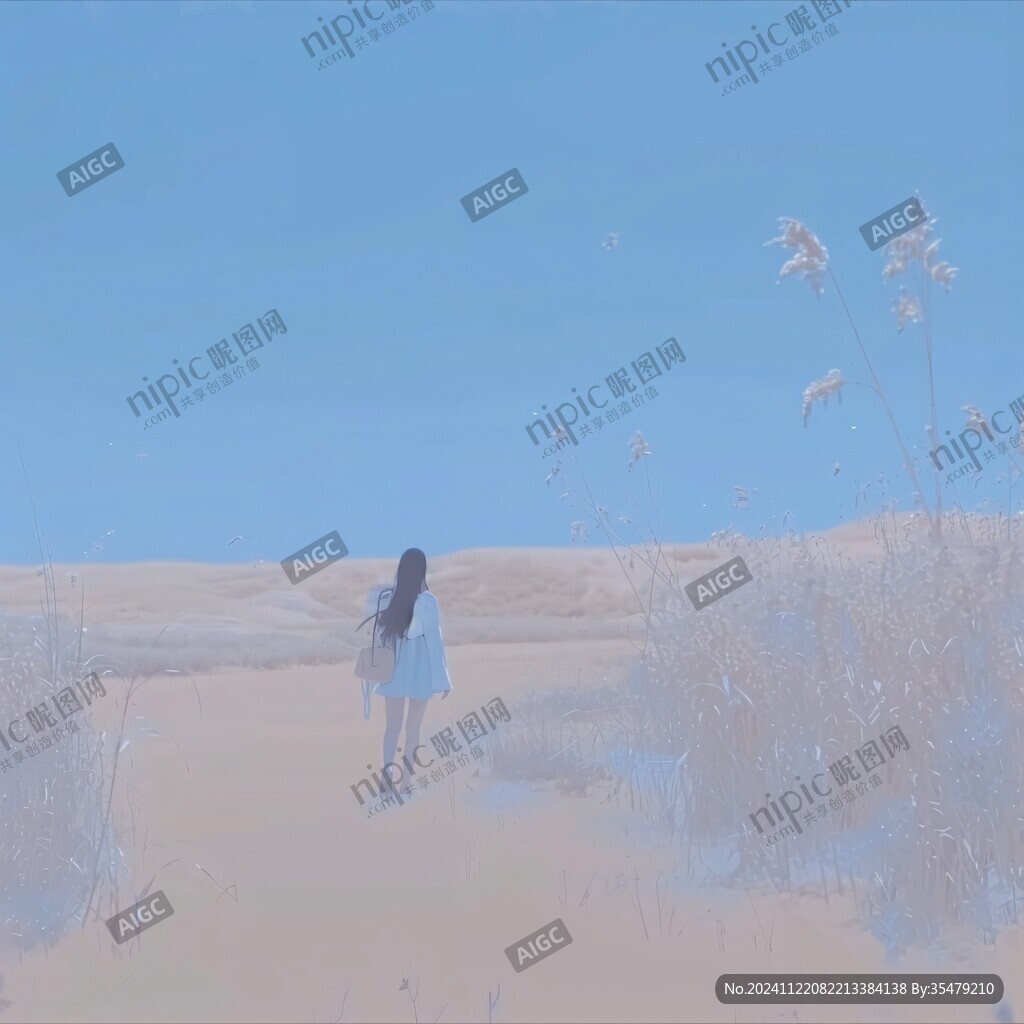 淡蓝系