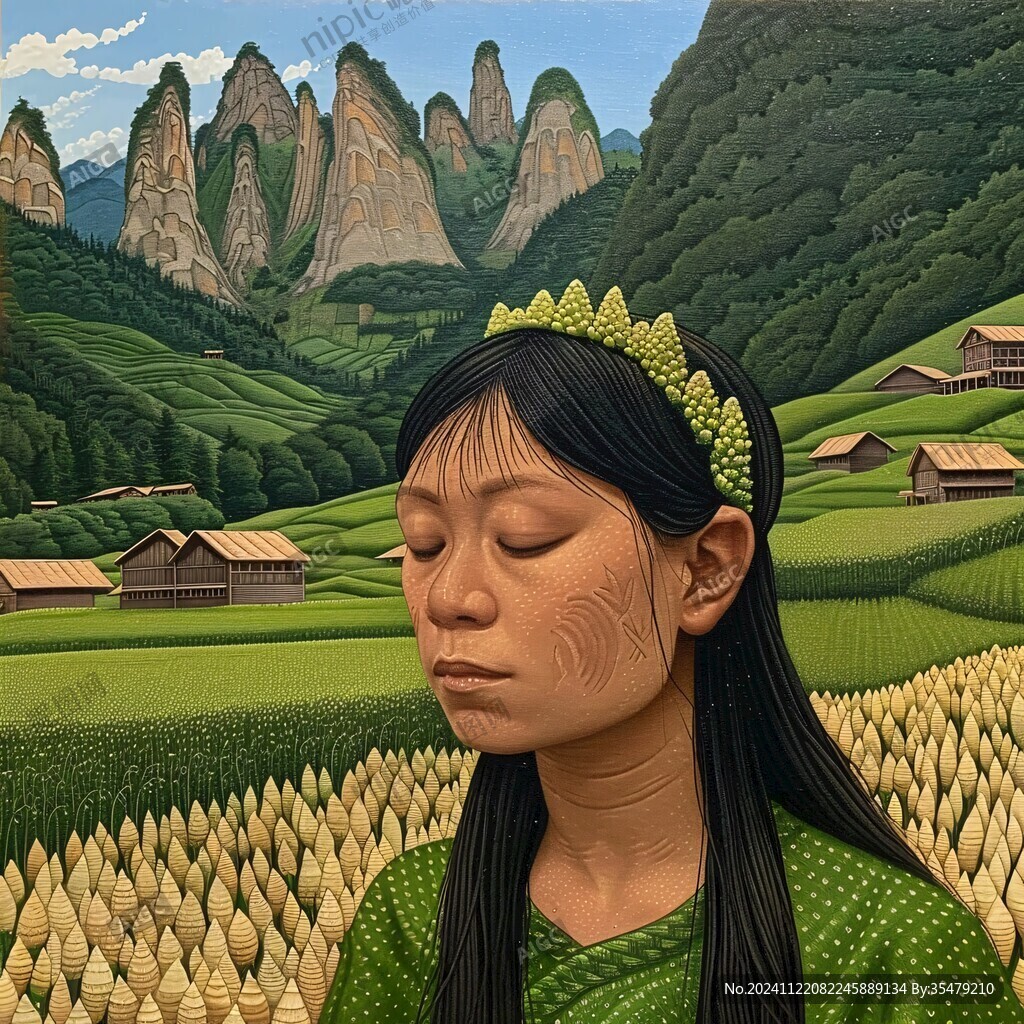 广西壮家女孩