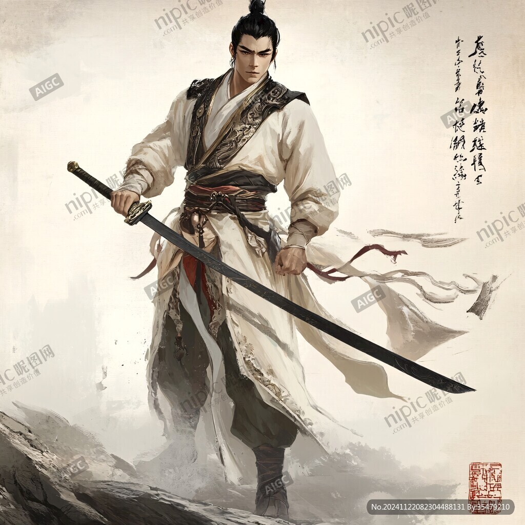 古代帅气大侠头像