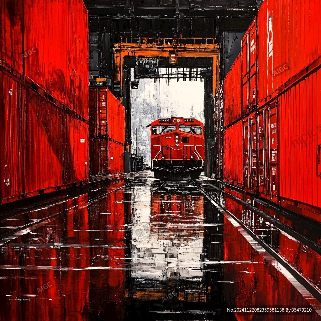 列车入库