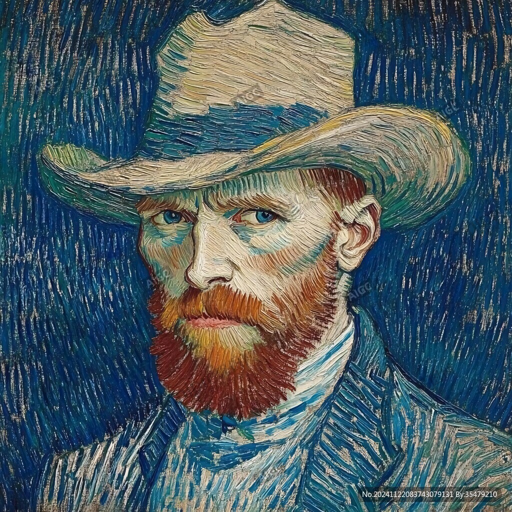 没有耳朵的梵高自画像