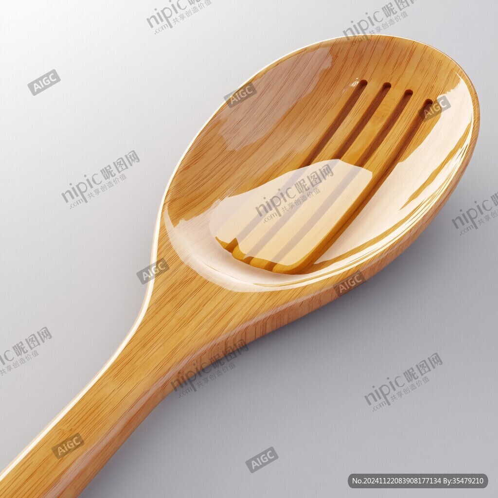 实木饭勺