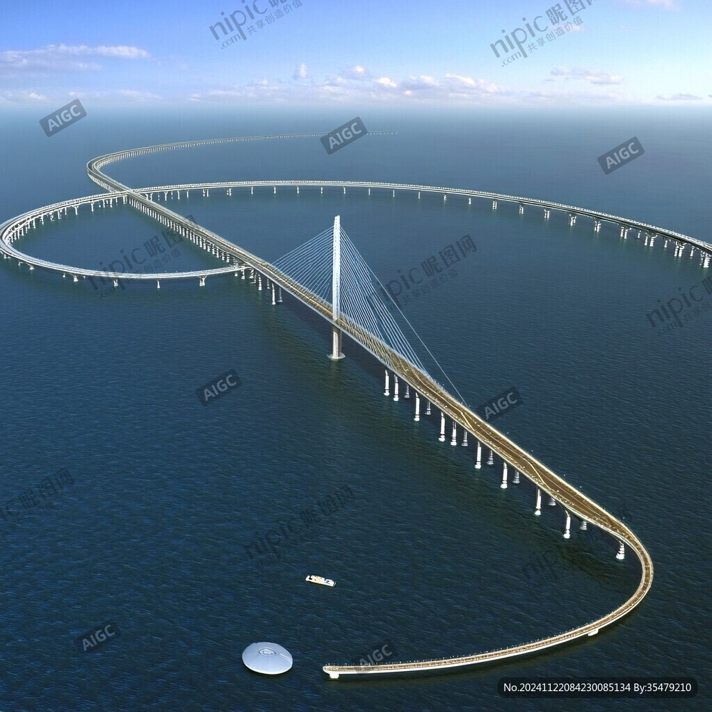 手绘深中通道