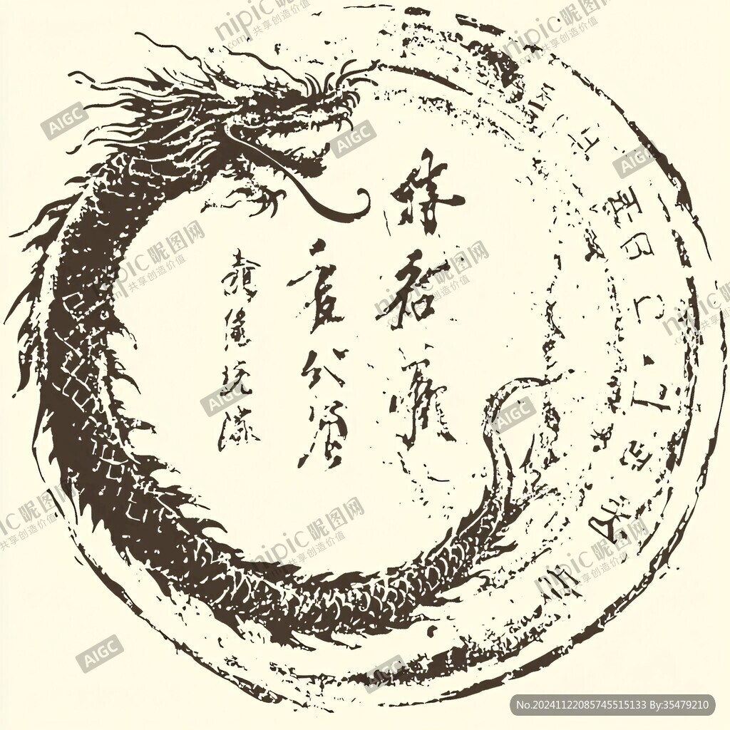手写虎踞龙盘