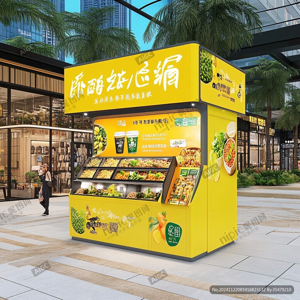 售卖亭效果图