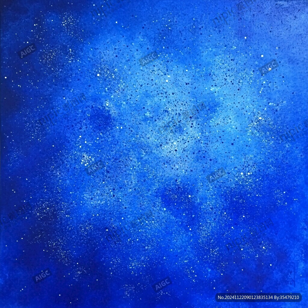 抽象写意星辰大海