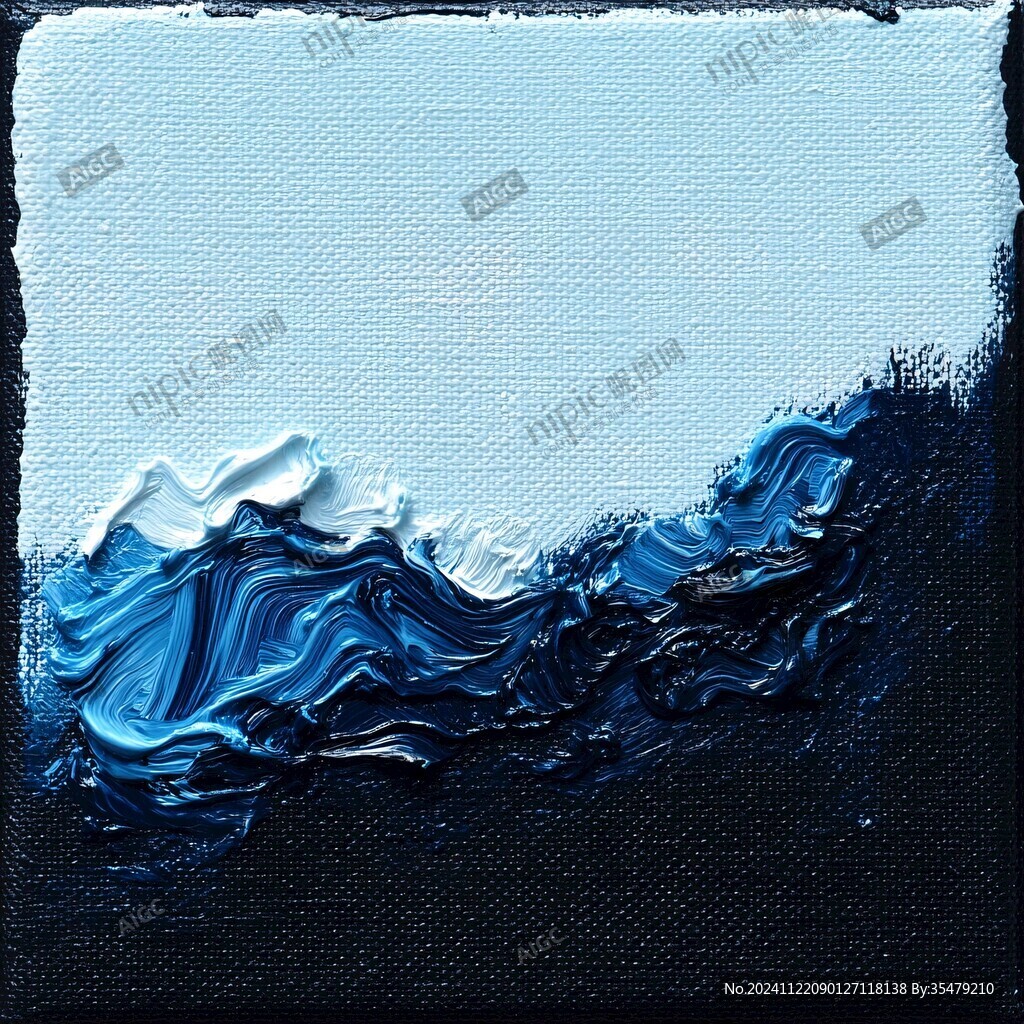 肌理丙烯画