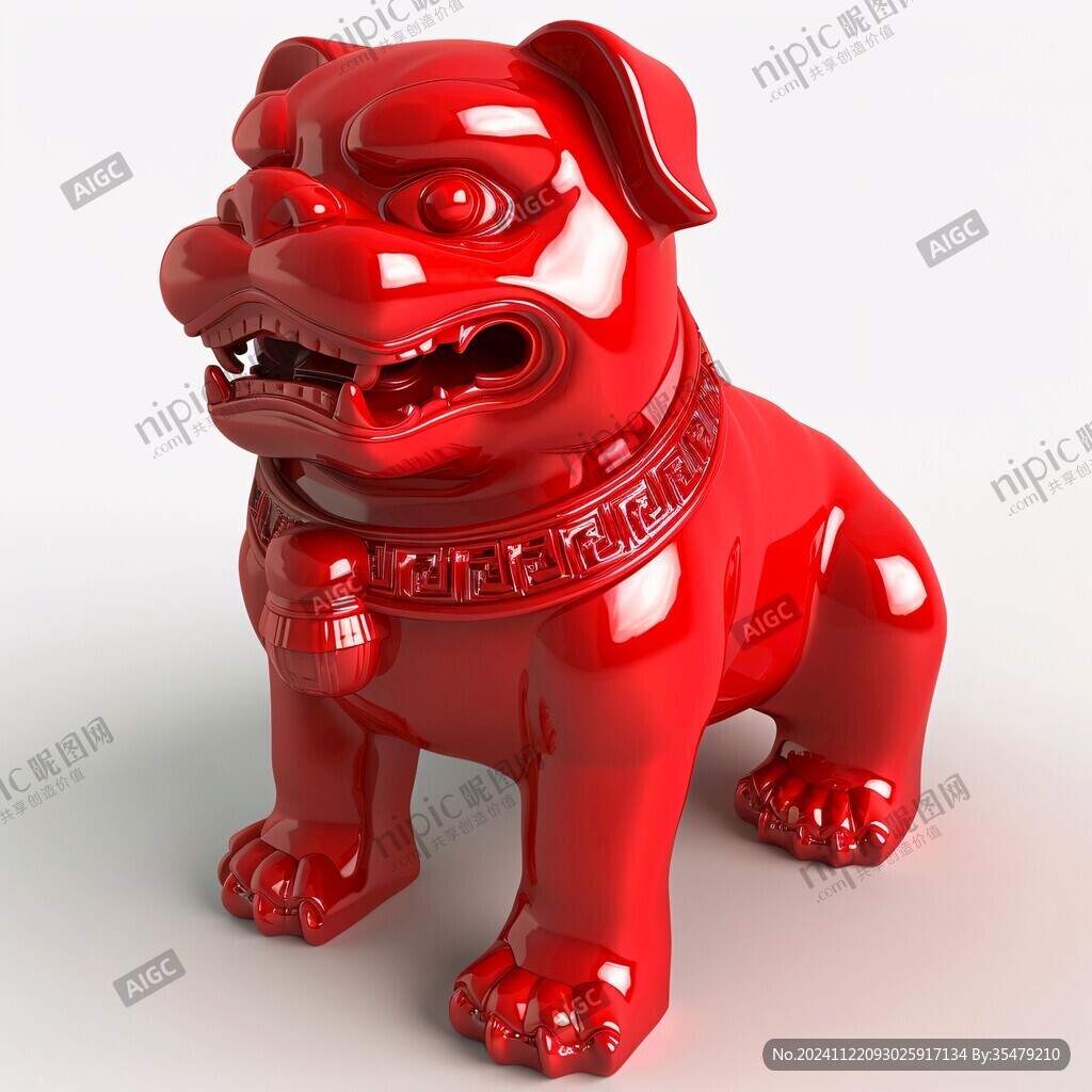 狗年雕塑模型