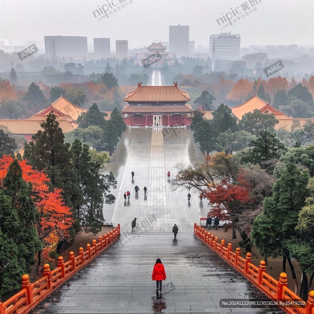 雨后神道
