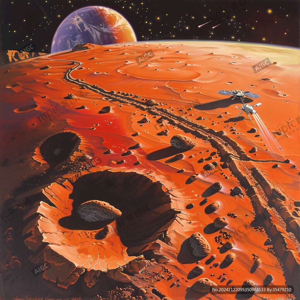 火星解剖图