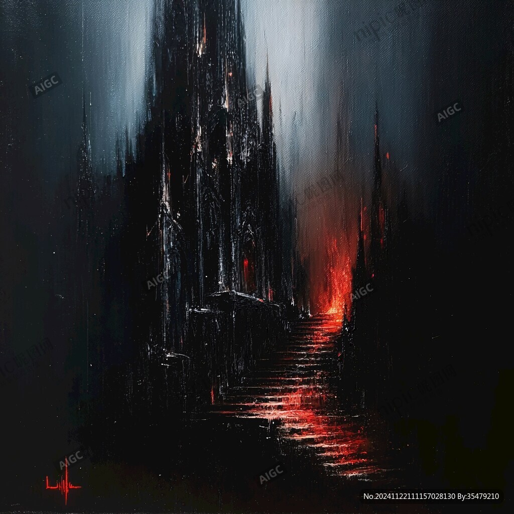 魔界油画