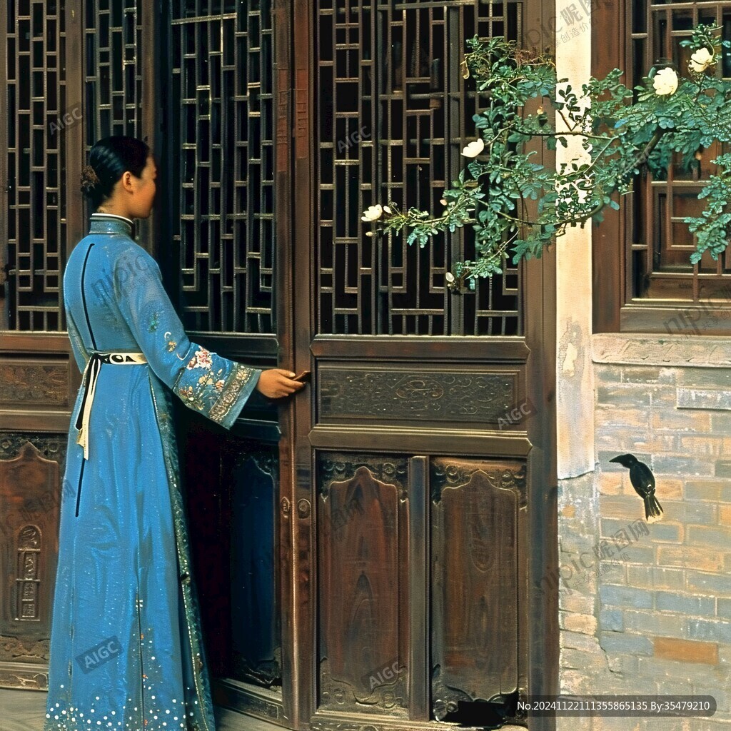 古镇古装