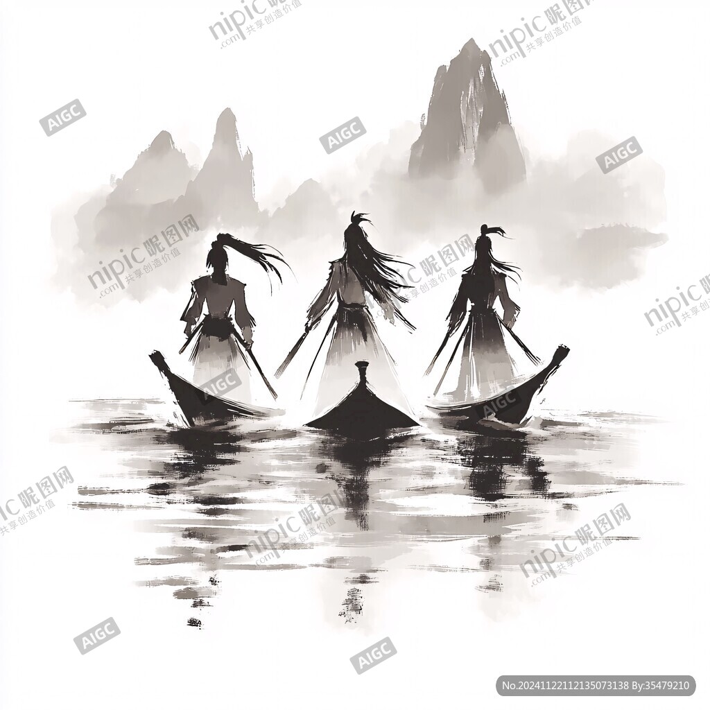 江湖人物剪影