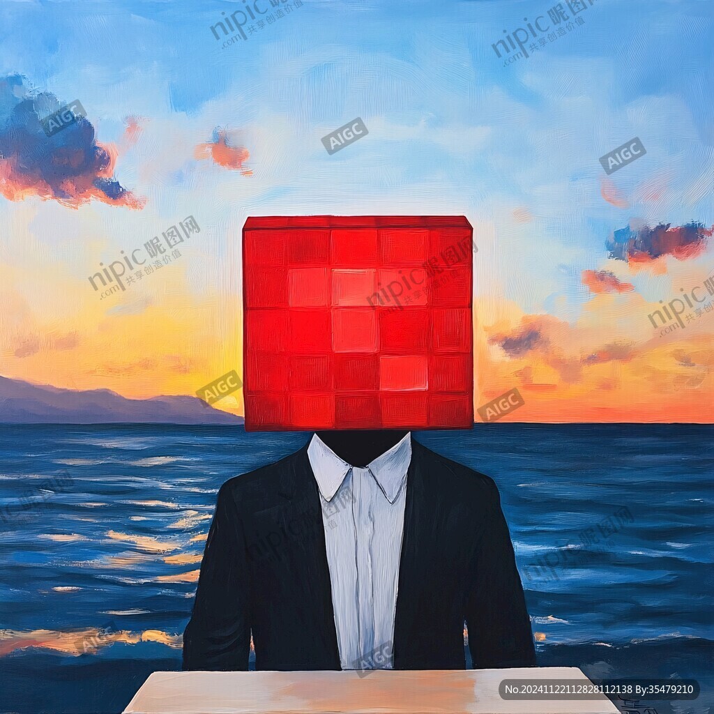 魔方油画