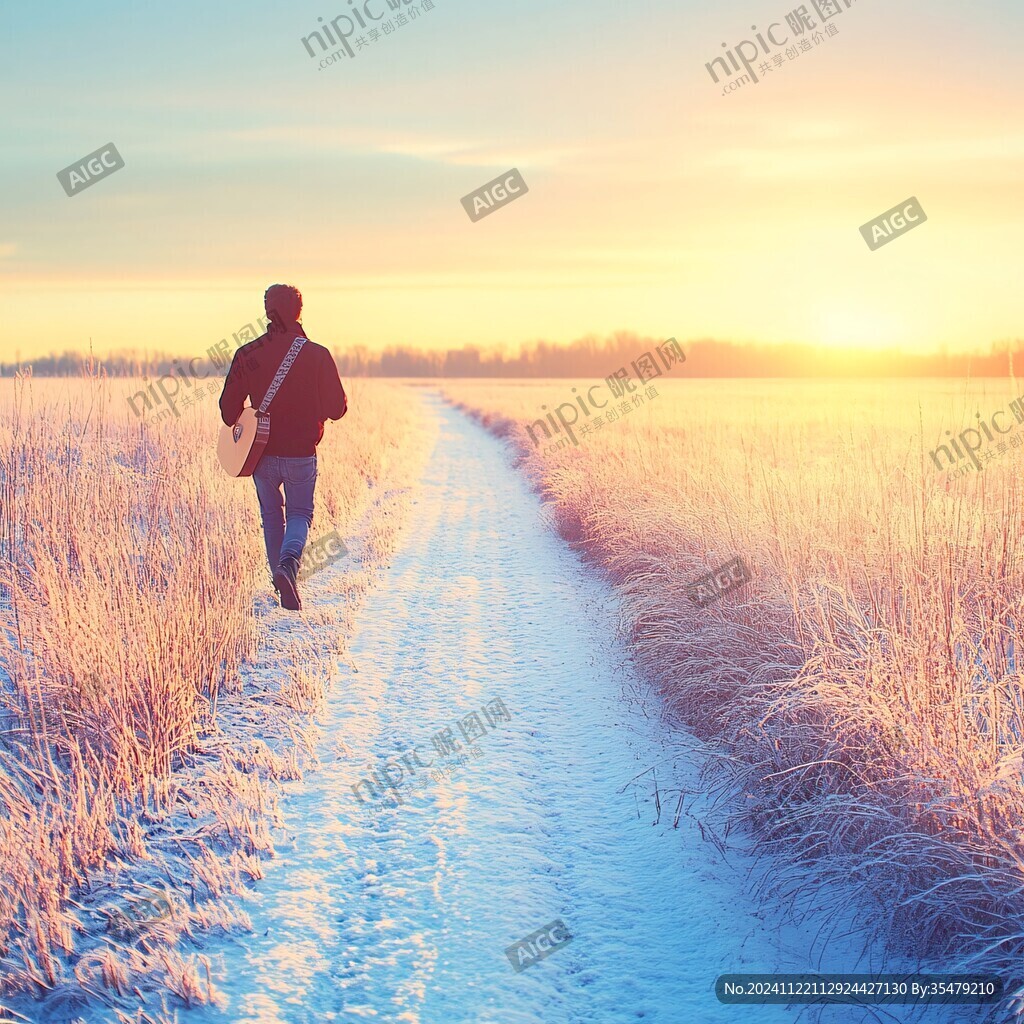 雪原奔跑