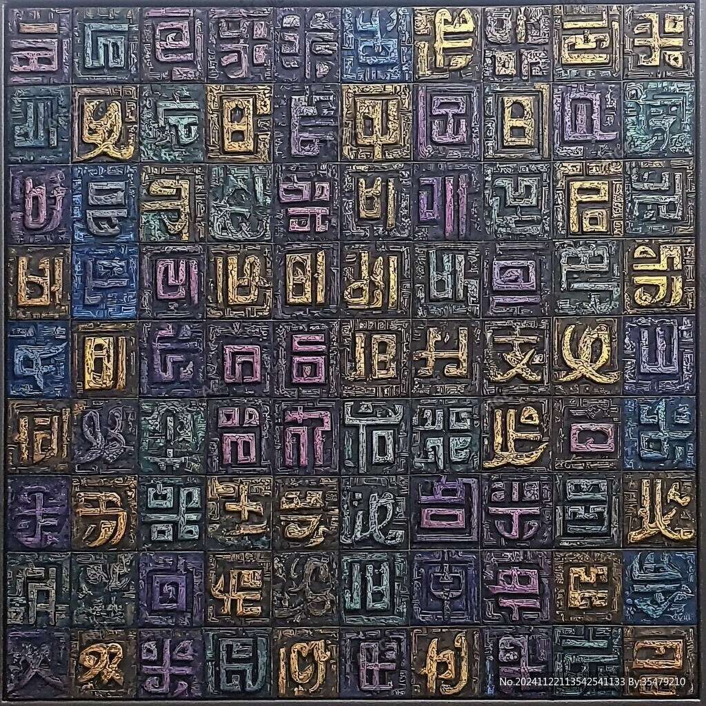 仿东巴文字