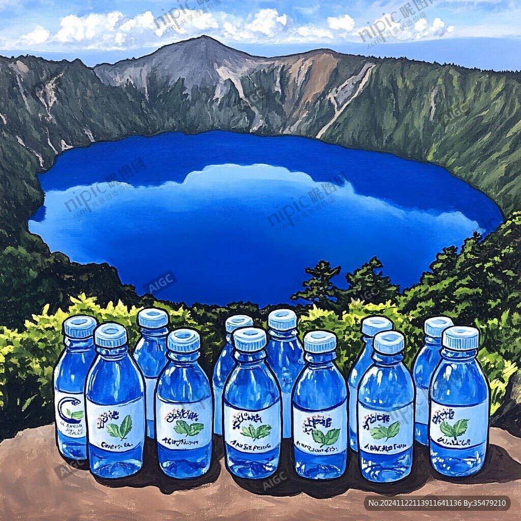 富士山雪水