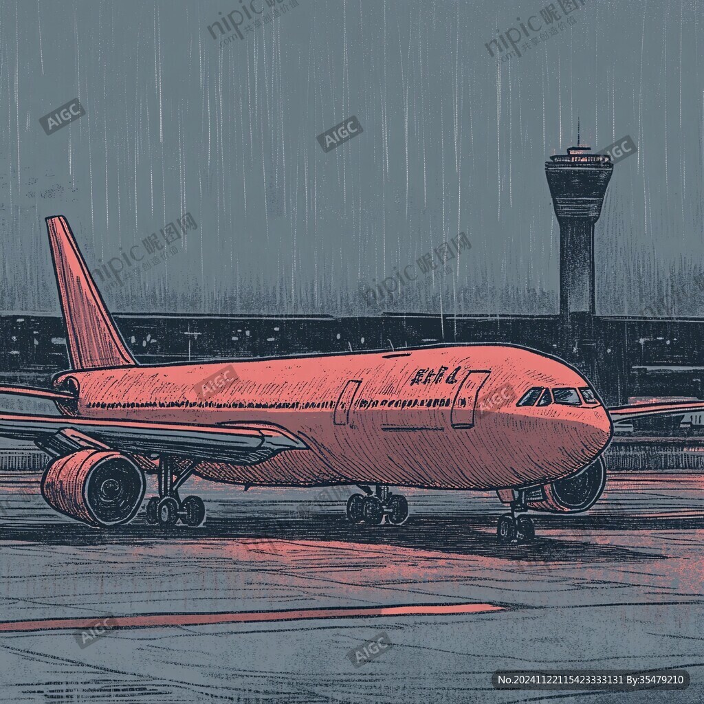 南航插画