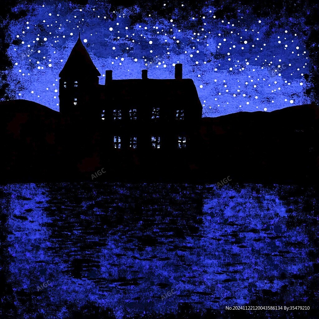 黑夜装饰画