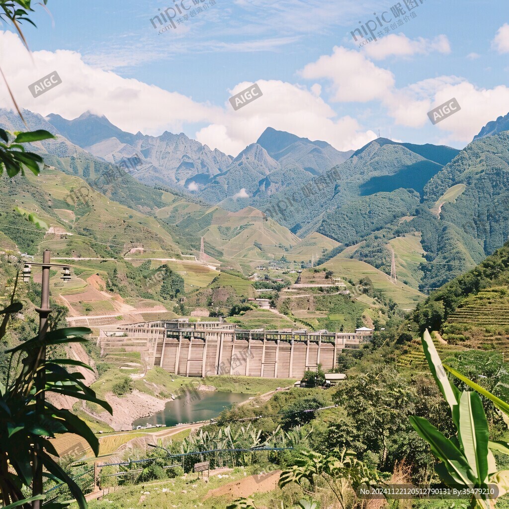 山间水电站