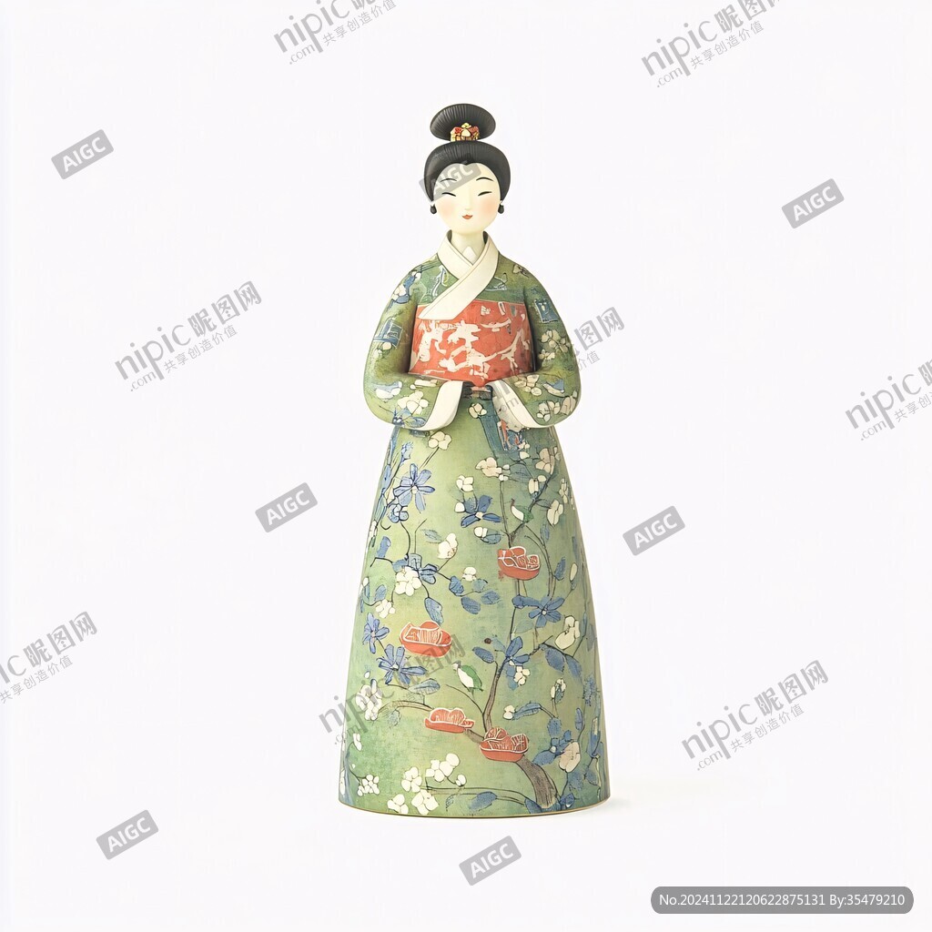 女性人物摆件