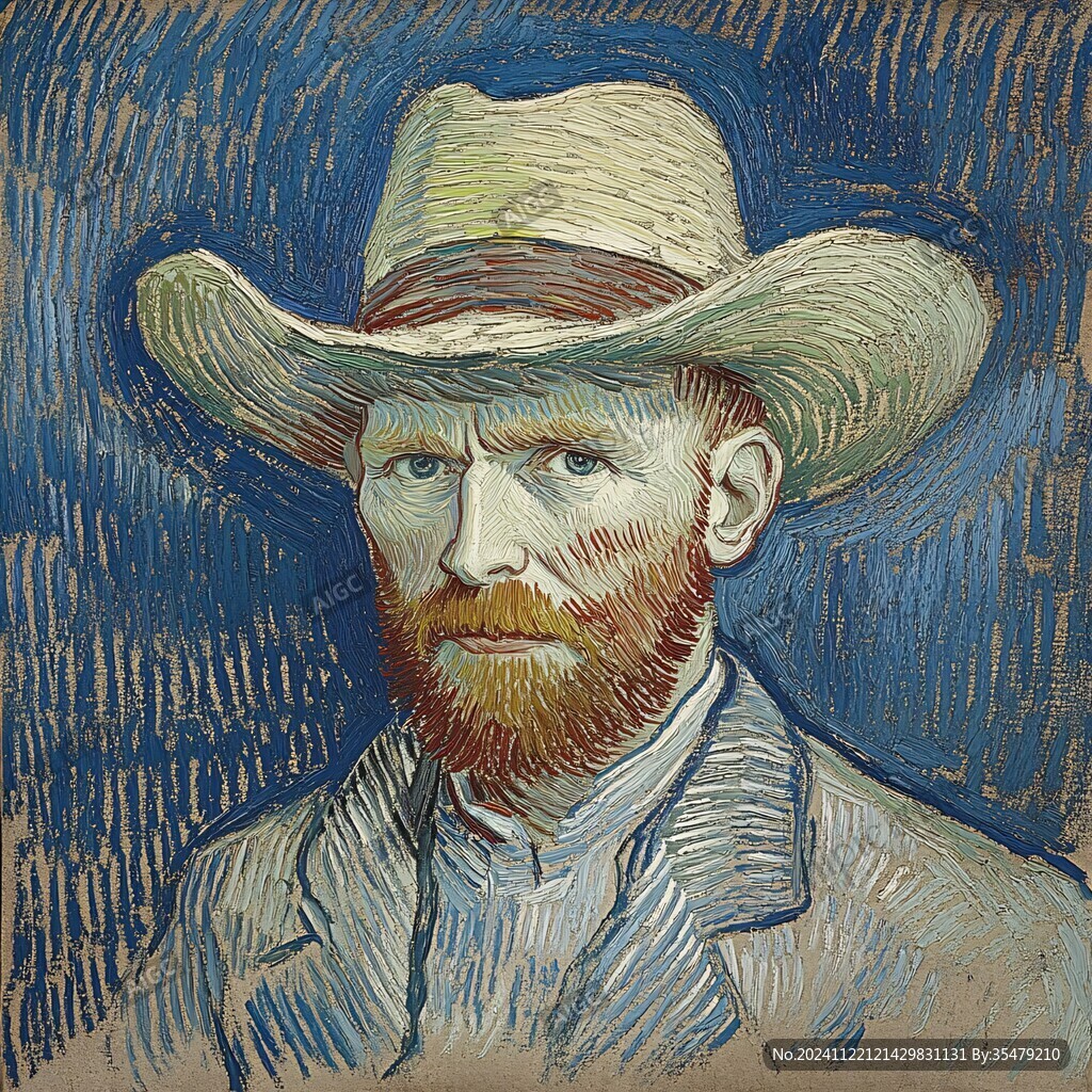 没有耳朵的梵高自画像