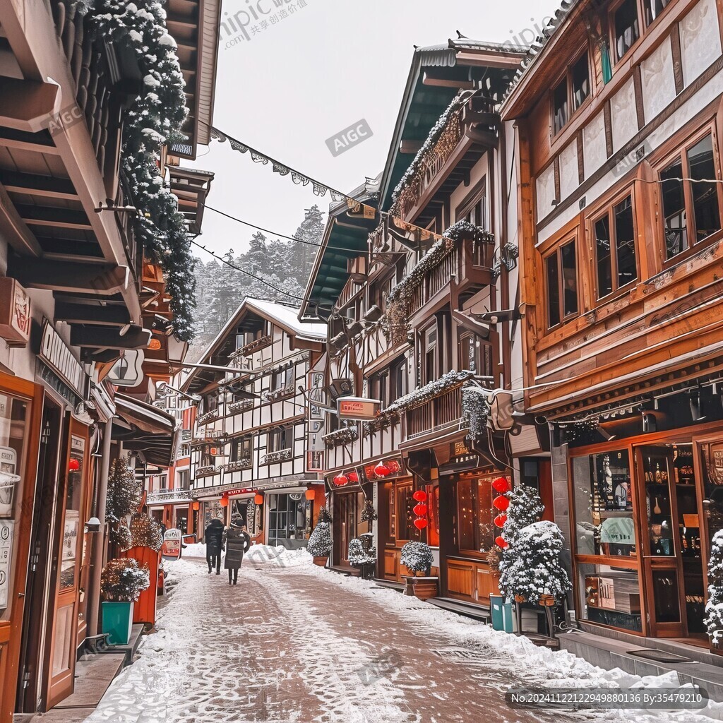 欧洲小镇旅游旅行