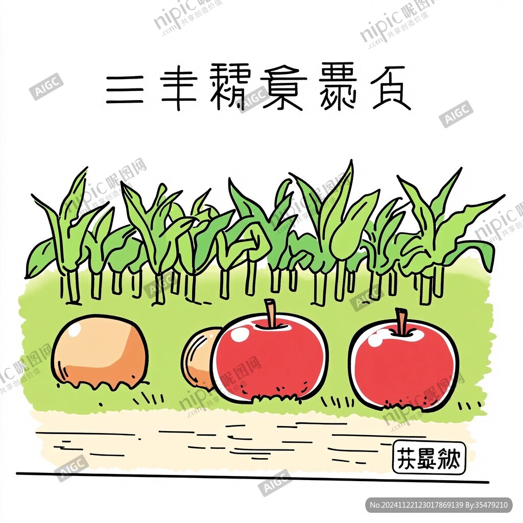 农产品漫画
