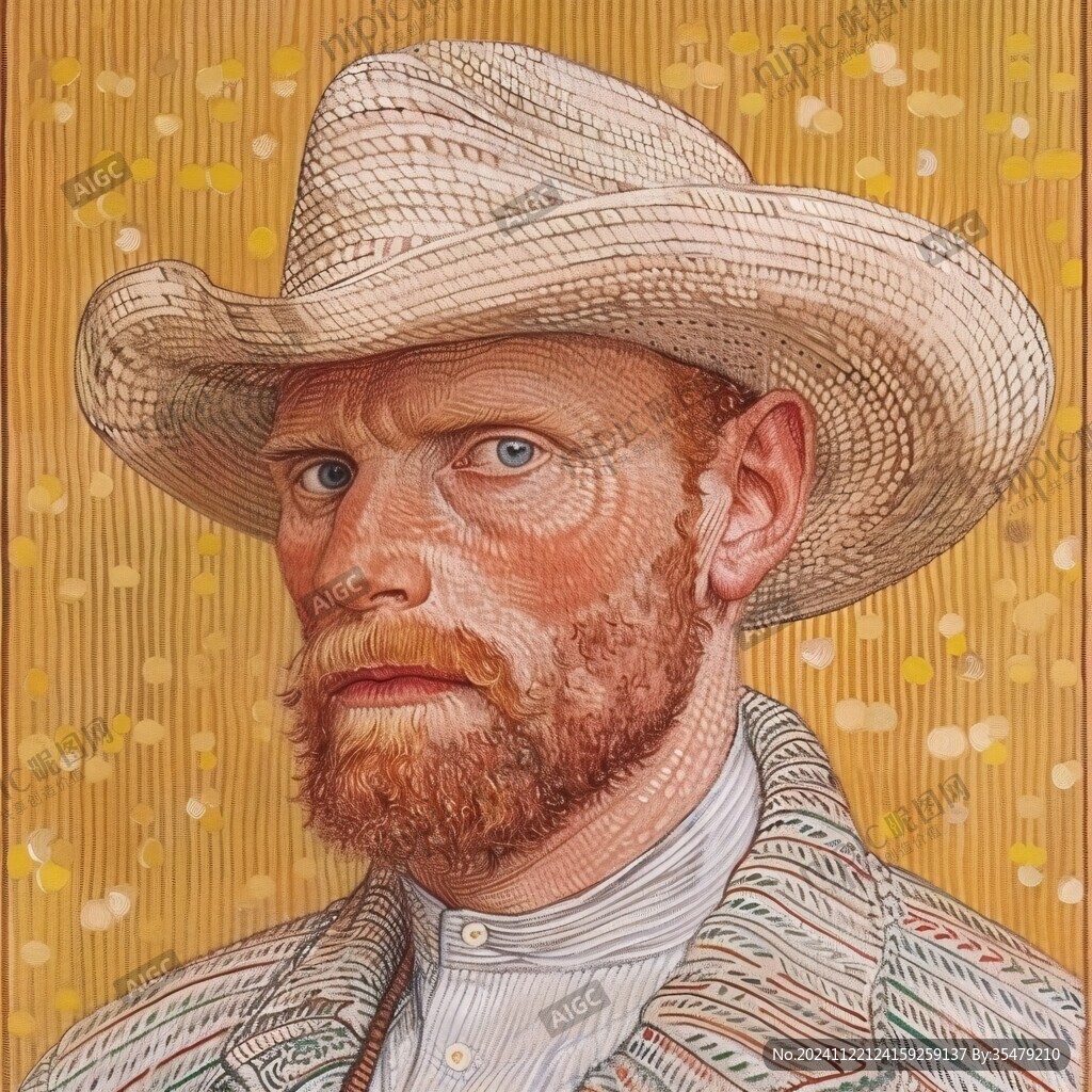 没有耳朵的梵高自画像