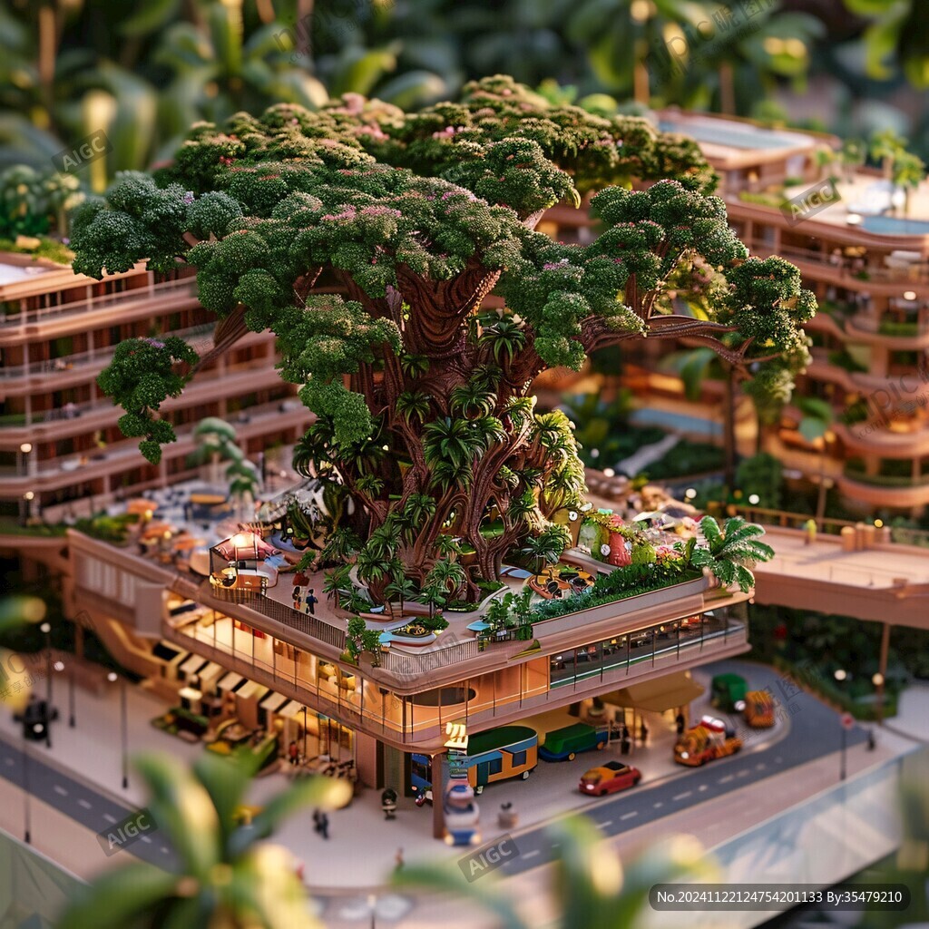 建筑微场景