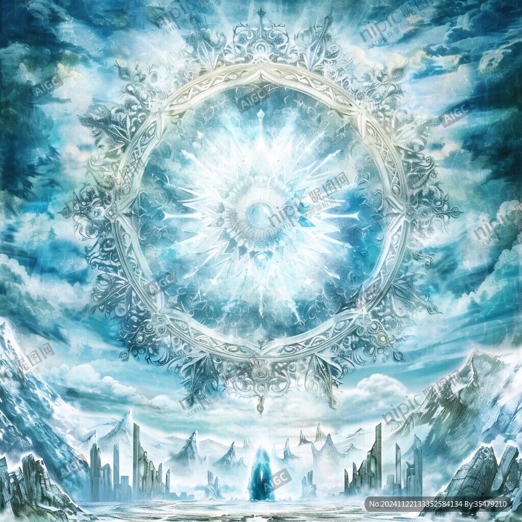 神话风格背景图