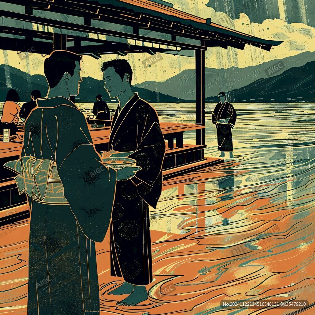 原创浮世绘现代浮士绘