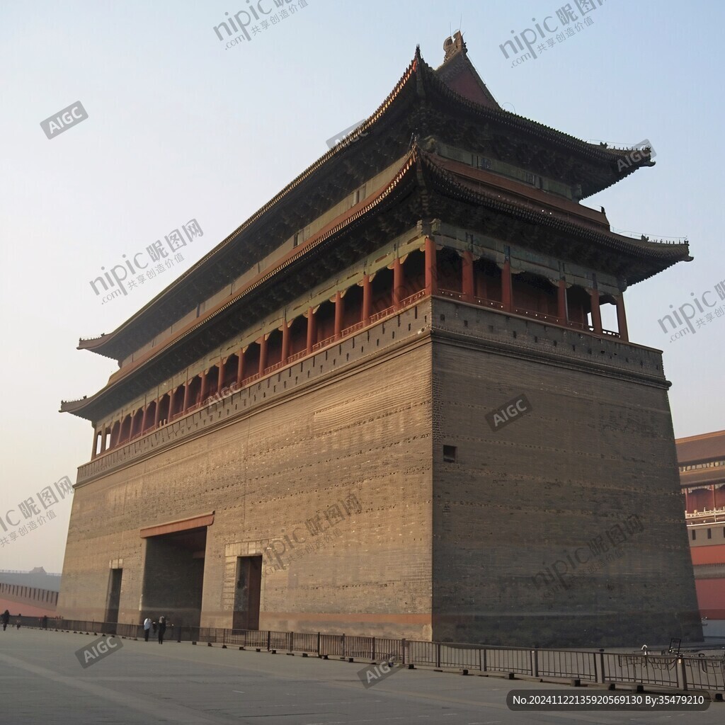 午门背面