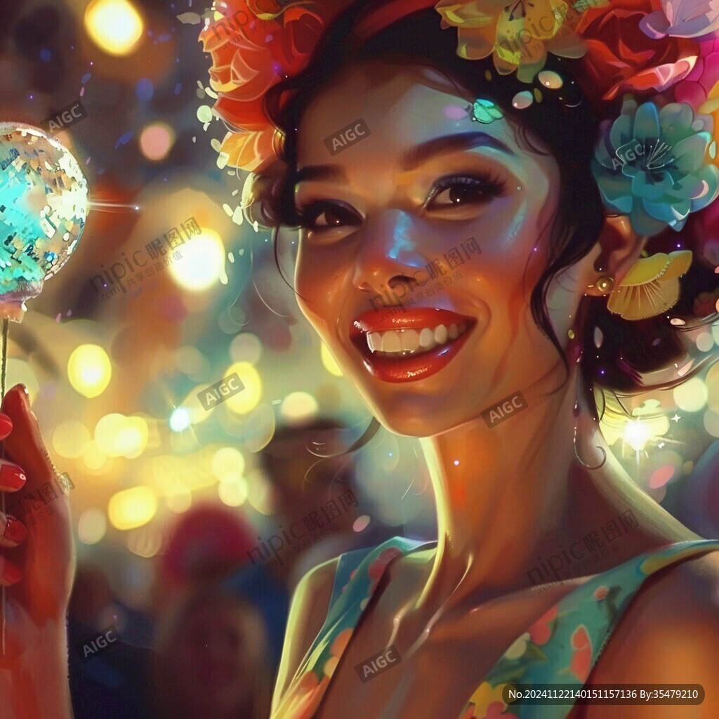 写实人物插画
