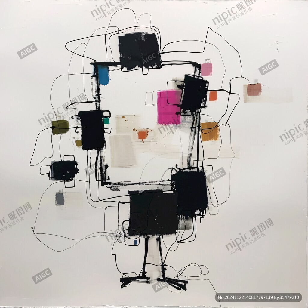 彷真画抽象派