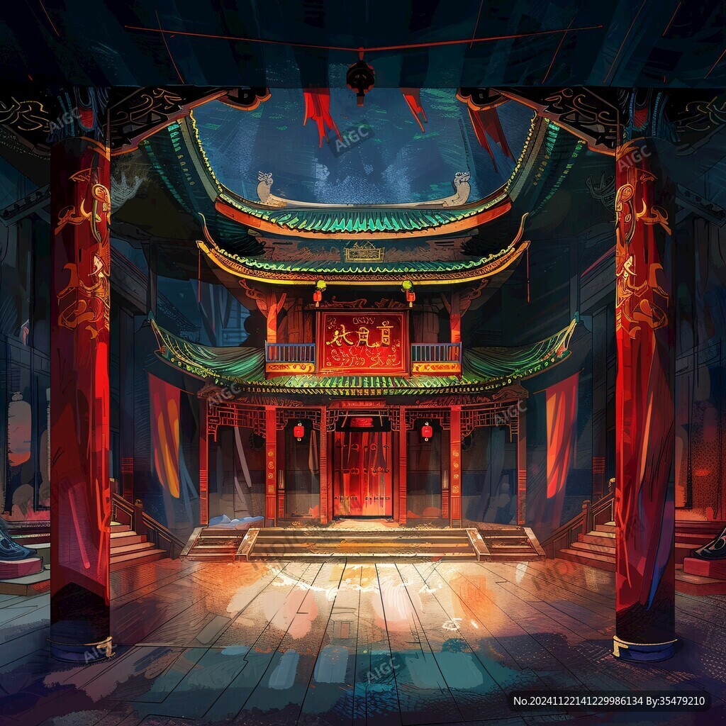火宫殿插画