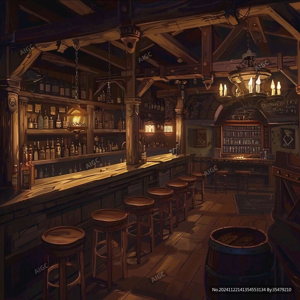 小酒馆插画