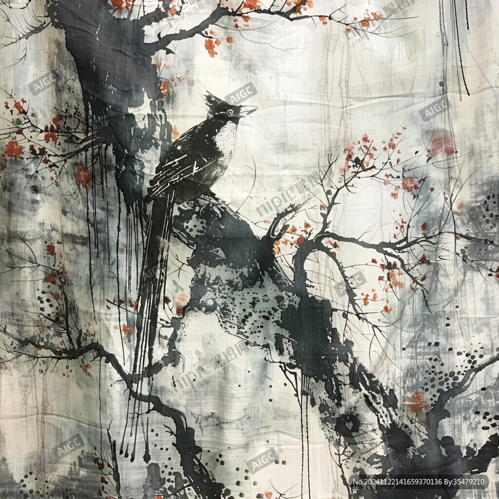 画意梅花鹿