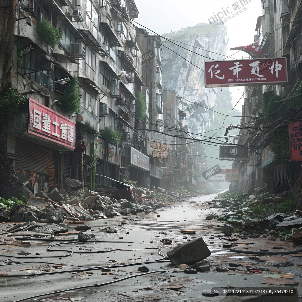 大地震场景