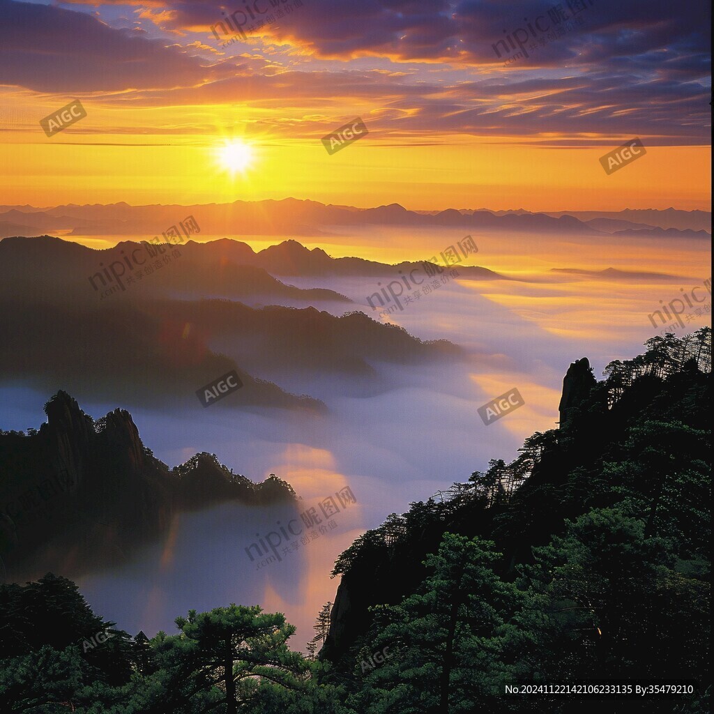 高清旭日东升