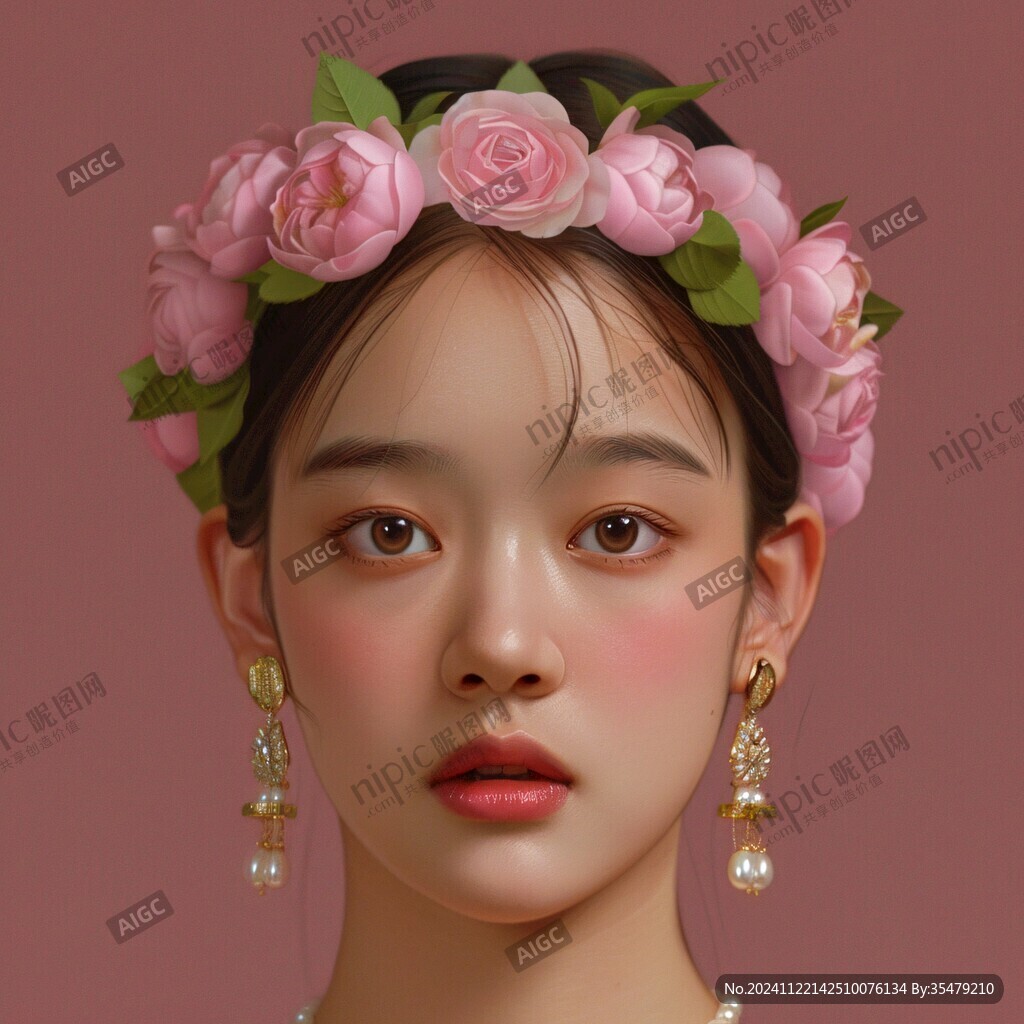写实人物插画