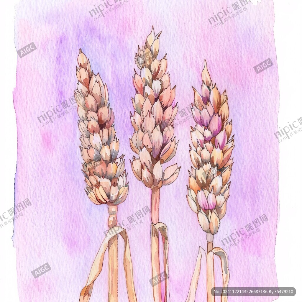 紫米插画