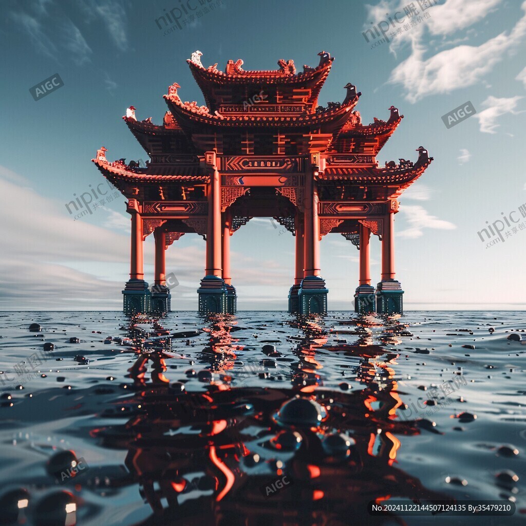水中牌楼