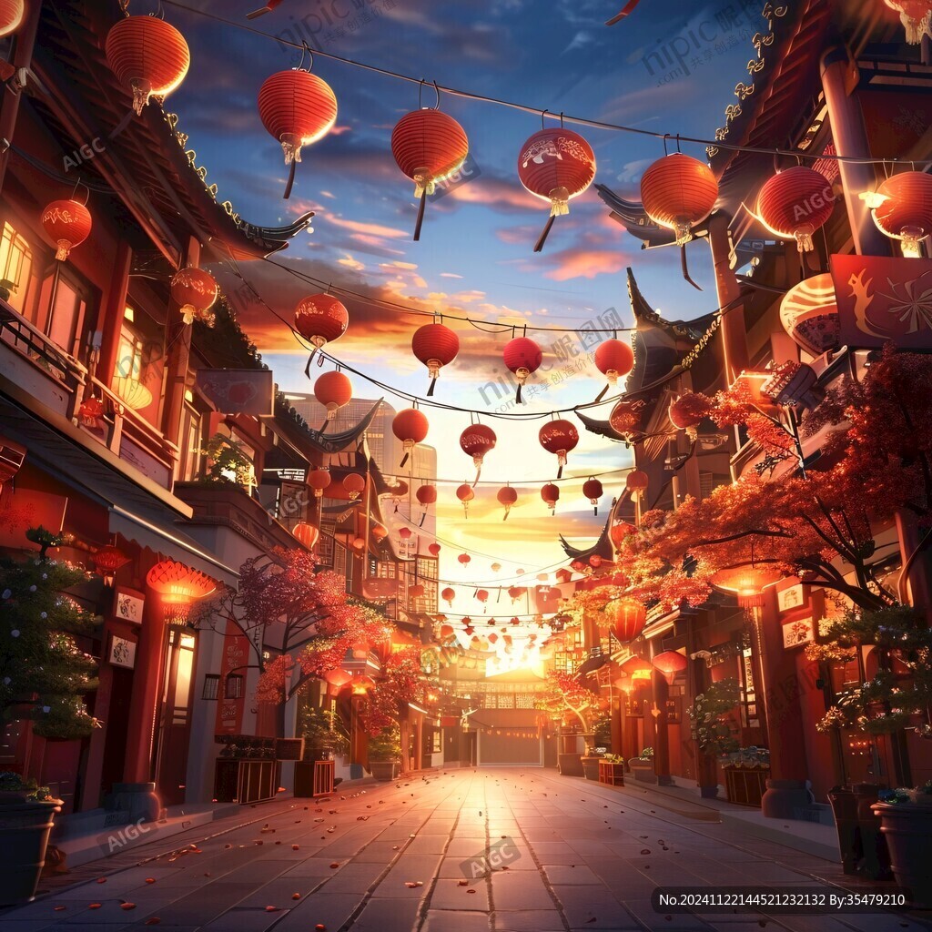 横店插画