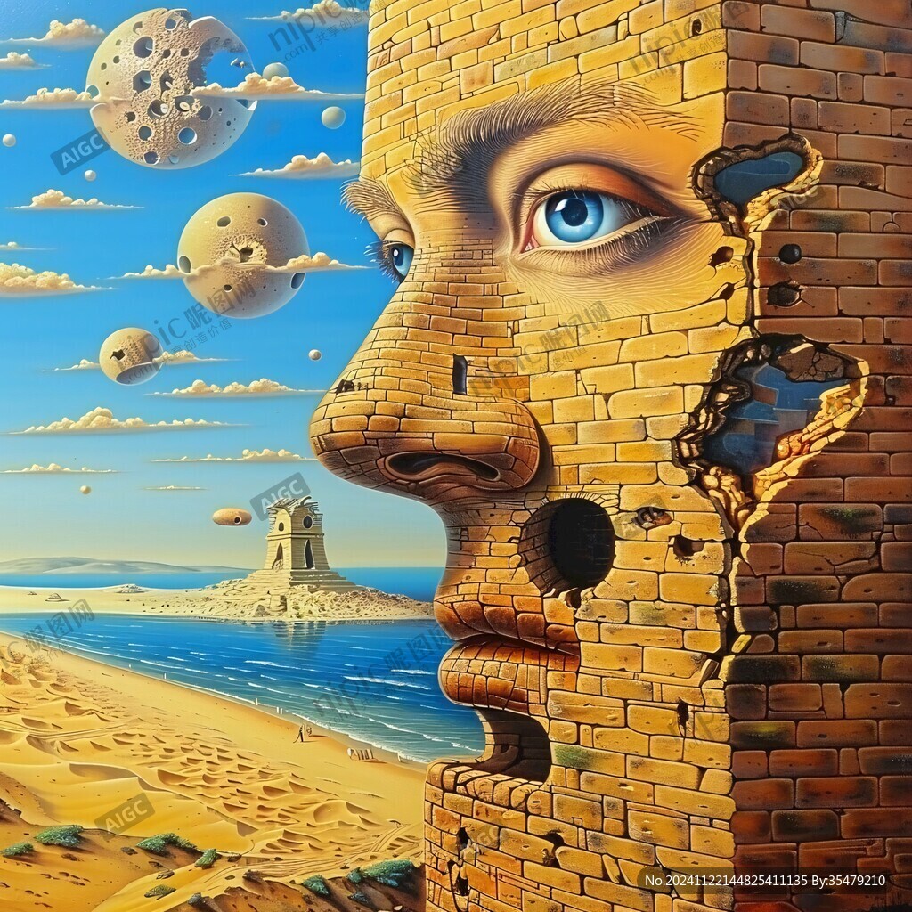 超现实主义画作