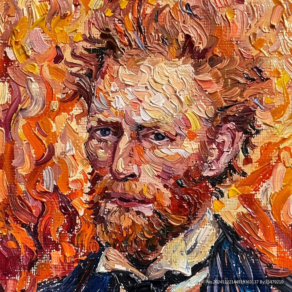 没有耳朵的梵高自画像